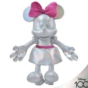 Disney Minnie Mouse 100 years platinum anniversary plush